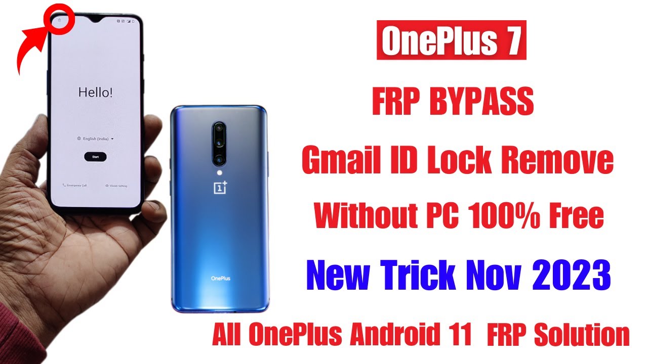Oneplus 7 Frp Bypass | New Trick 2023 | All Oneplus Oneplus 7 Frp Bypass | New Trick 2023 | All Oneplus