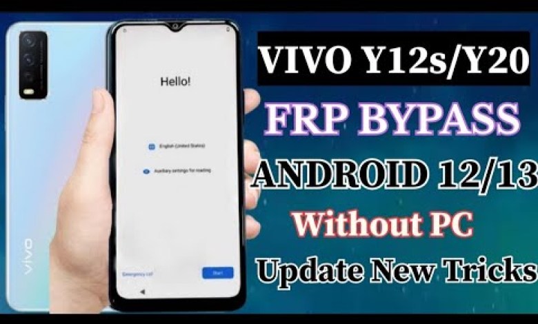 VIVO Y20/Y12s || FRP BYPASS || Android 12 Update New VIVO Y20/Y12s || FRP BYPASS || Android 12 Update New