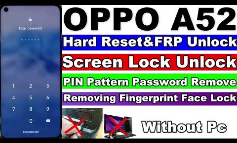 Oppo A52 Hard Reset Frp Bypass 2023 Oppo A52 Hard Reset Frp Bypass 2023
