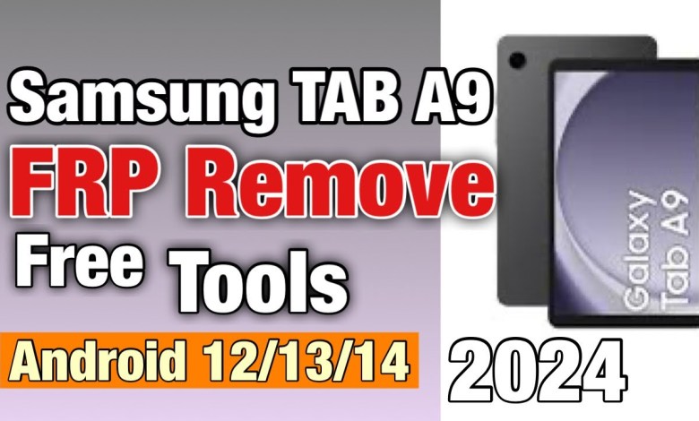 Samsung Tab A9 SM x110 Google Account Remove With Samsung Tab A9 SM x110 Google Account Remove With