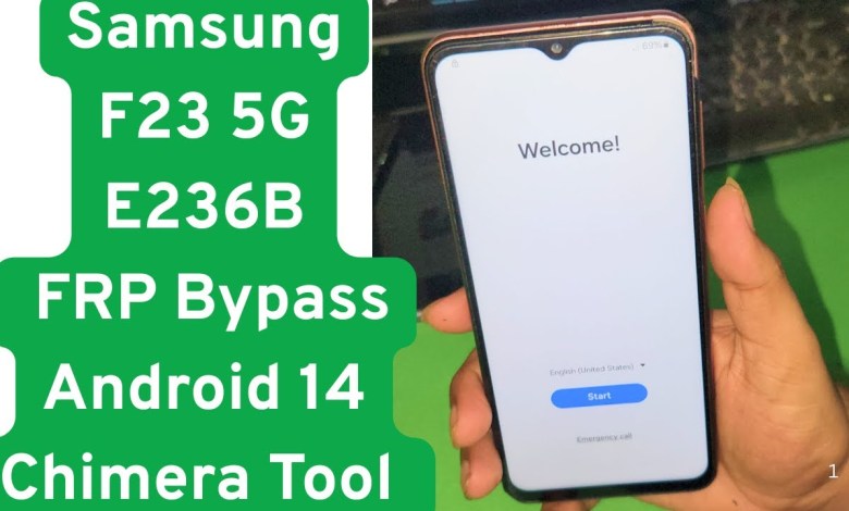 Unlocking Secrets: How to Bypass FRP on Samsung Galaxy F23 5G (E236B) Running Android 14! Unlocking Secrets: How to Bypass FRP on Samsung Galaxy F23 5G (E236B) Running Android 14!