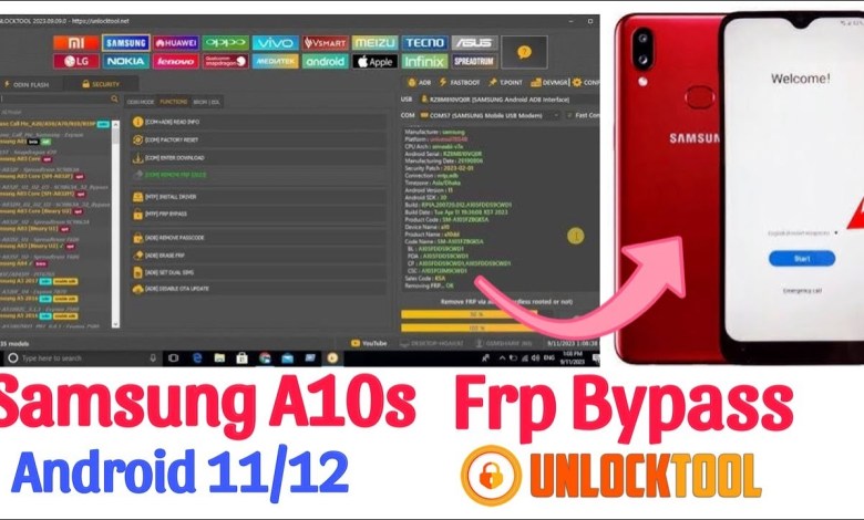 Samsung A10s Frp Bypass Unlock Tool / Google Samsung A10s Frp Bypass Unlock Tool / Google