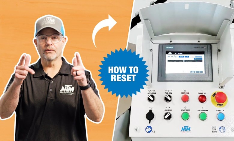 How to RESET The Machine Length Calibration On Your NTM How to RESET The Machine Length Calibration On Your NTM
