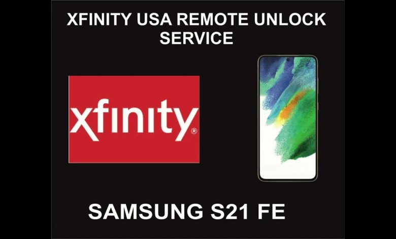 Xfinity USA Samsung Unlock Service, Samsung S21 FE Xfinity USA Samsung Unlock Service, Samsung S21 FE