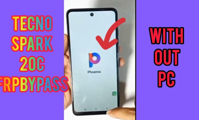 Tecno spark 20c FRP bypass/Tecno spark 20c Google Tecno spark 20c FRP bypass/Tecno spark 20c Google