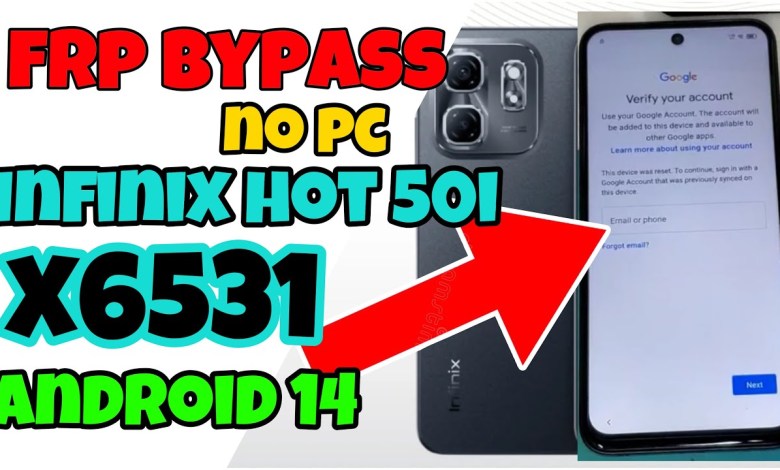 Unlock Infinix HOT 50i X6531 without PC: Is it Possible to Bypass FRP on Android 14? Unlock Infinix HOT 50i X6531 without PC: Is it Possible to Bypass FRP on Android 14?