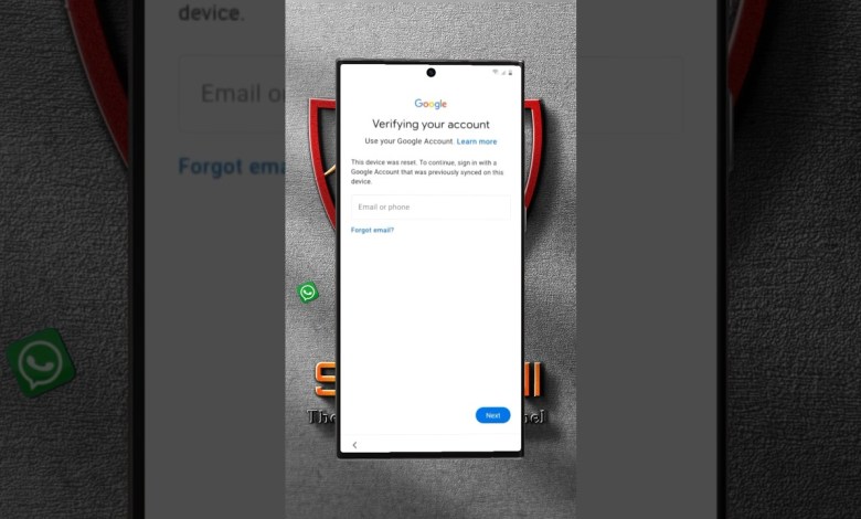 Delete Google account from Samsung S23 Ultra | FRP Delete Google account from Samsung S23 Ultra | FRP