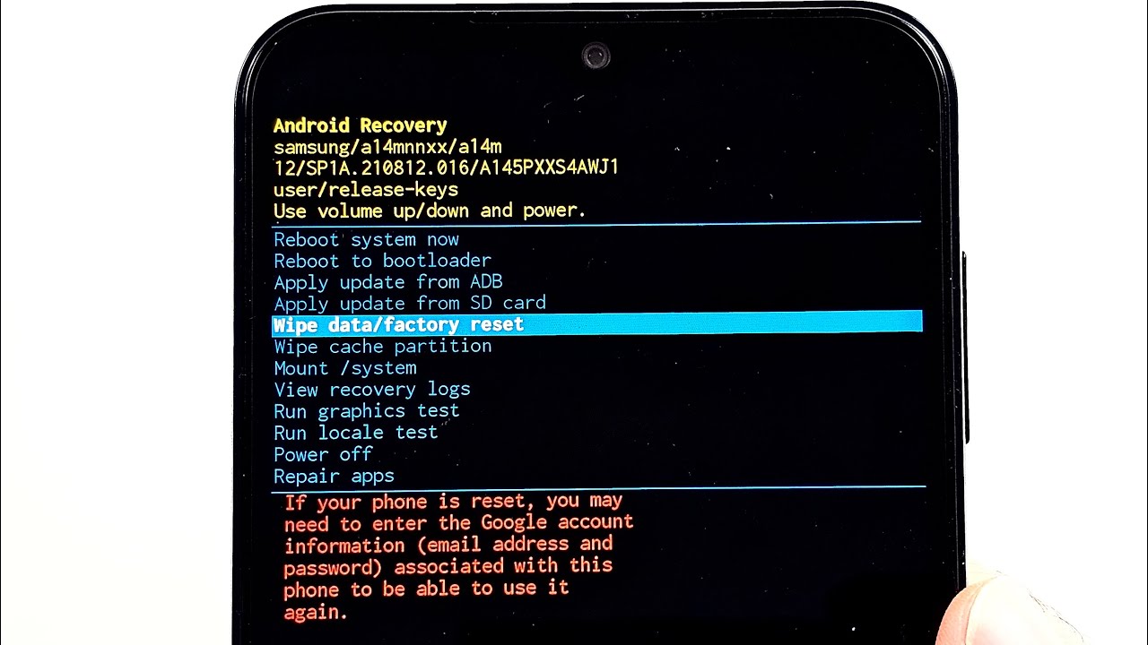 How To Factory Reset Samsung Galaxy A14 If Forgot How To Factory Reset Samsung Galaxy A14 If Forgot