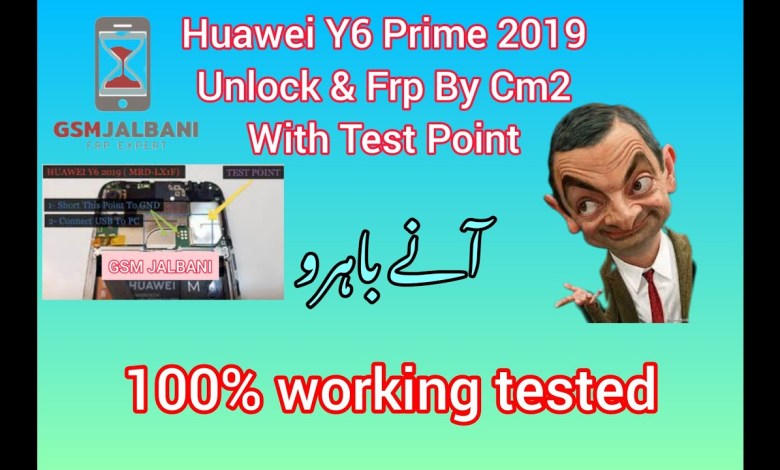 Huawei y6 prime 2019 unlock code and frp by CM2 with Huawei y6 prime 2019 unlock code and frp by CM2 with