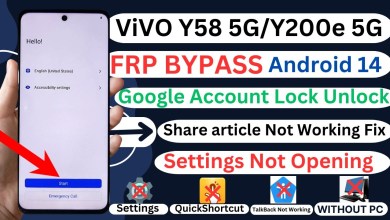 Curious how to fix the FRP on Vivo Y58 5G/Y200e 5G? Find the solution here! Curious how to fix the FRP on Vivo Y58 5G/Y200e 5G? Find the solution here!