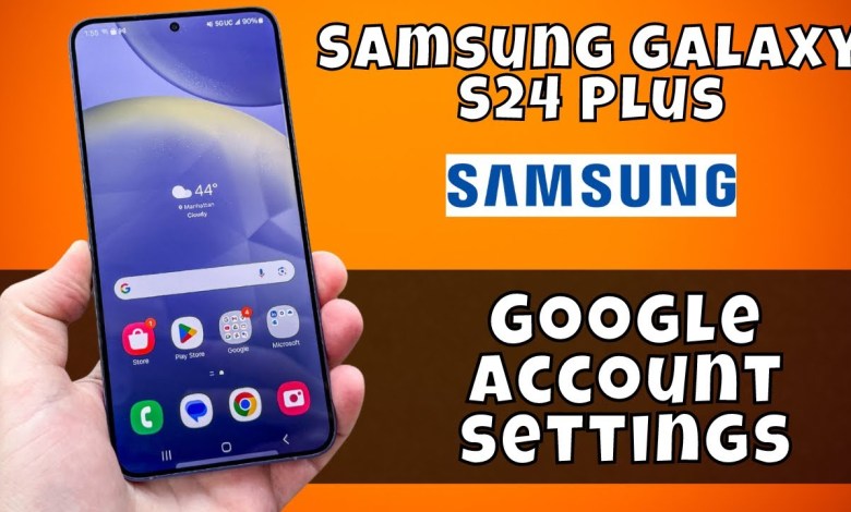 Add Google Account Samsung Galaxy S24 Plus || How Add Google Account Samsung Galaxy S24 Plus || How