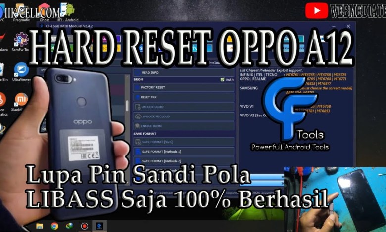 HARD RESET OPPO A12 CPH2083 WITH CF TOOLS FORGOT PIN HARD RESET OPPO A12 CPH2083 WITH CF TOOLS FORGOT PIN