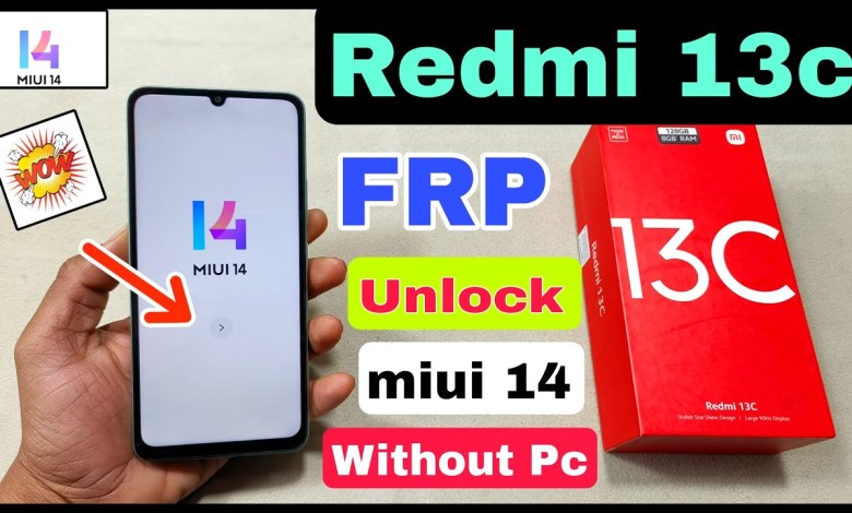 Redmi 13c FRP Unlock Without Pc | Redmi 13c Frp Bypass Redmi 13c FRP Unlock Without Pc | Redmi 13c Frp Bypass