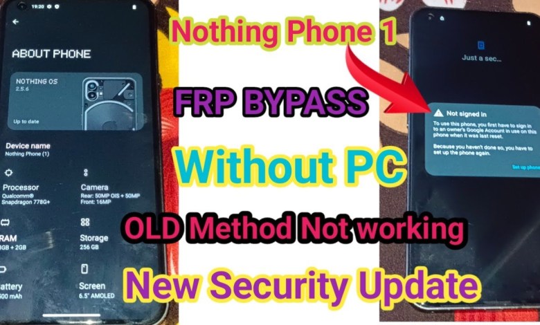 Bypass FRP on the latest phone model without using a computer – What’s the trick? Bypass FRP on the latest phone model without using a computer – What’s the trick?