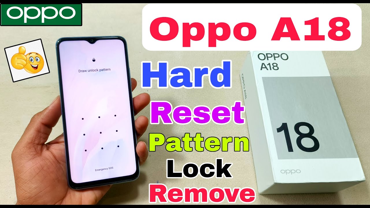Oppo A18 Hard Reset | Oppo A18 Pattern Unlock Without Oppo A18 Hard Reset | Oppo A18 Pattern Unlock Without
