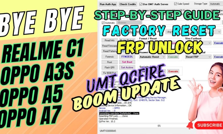 World First – UMT QCFIRE Update: Oppo A3s / Realme C1 World First – UMT QCFIRE Update: Oppo A3s / Realme C1