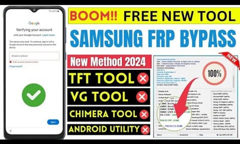 SAMSUNG FRP LOCK & GOOGLE ACCOUNT BYPASS SAMSUNG FRP LOCK & GOOGLE ACCOUNT BYPASS