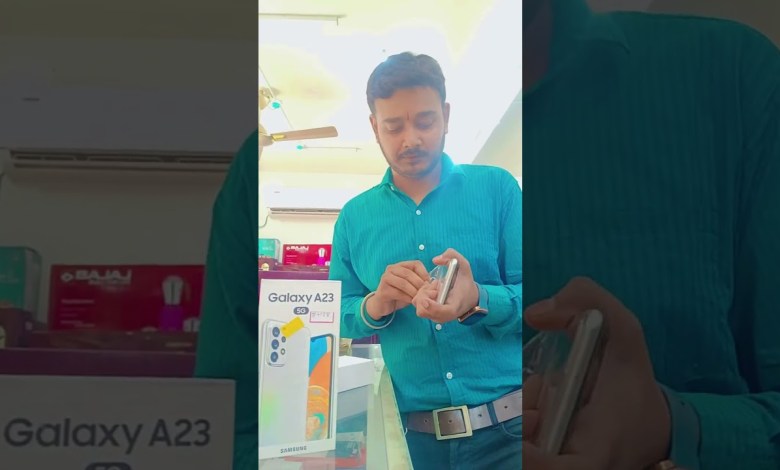 Unboxing Samsung Galaxy A23 5G #shorts Unboxing Samsung Galaxy A23 5G #shorts