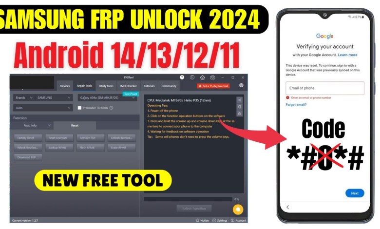 SAMSUNG FRP BYPASS ANDROID 14/13/12 ADB FAIL 2024 SAMSUNG FRP BYPASS ANDROID 14/13/12 ADB FAIL 2024