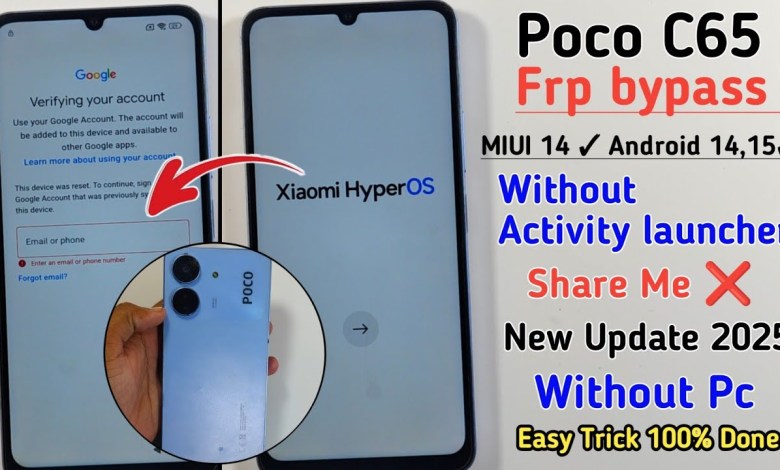 Unlocking Secrets: Poco C65 FRP Bypass for MIUI 14 in 2025! Unlocking Secrets: Poco C65 FRP Bypass for MIUI 14 in 2025!