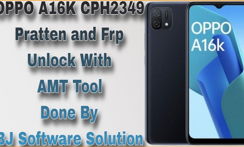 OPPO A16K CPH2349 Pratten and Frp Unlock With AMT Tool OPPO A16K CPH2349 Pratten and Frp Unlock With AMT Tool