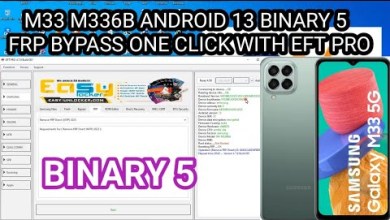 M33 M336B ANDROID 13 BINARY 5 FRP BYPASS ONE CLICK WITH M33 M336B ANDROID 13 BINARY 5 FRP BYPASS ONE CLICK WITH