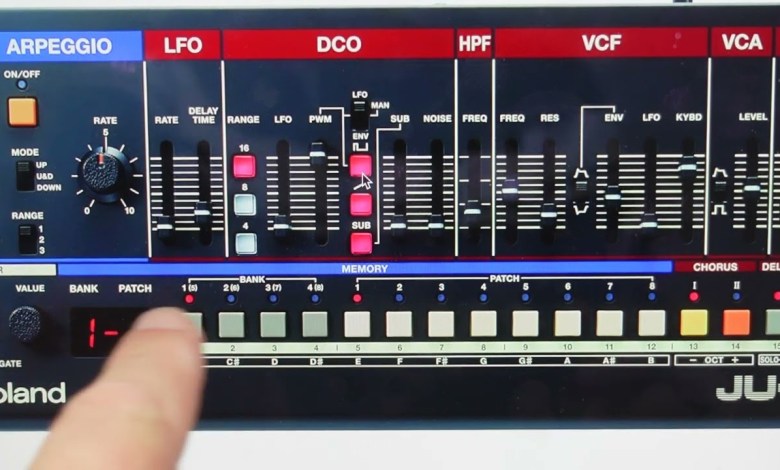 Factory Reset Roland JU-06A Sound Module Factory Reset Roland JU-06A Sound Module