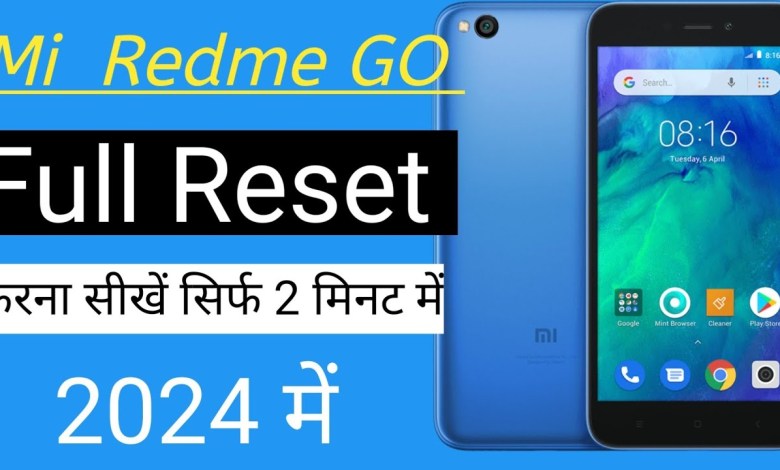 Mi Redme GO Full Reset solution || Redme GO Hard Reset Mi Redme GO Full Reset solution || Redme GO Hard Reset