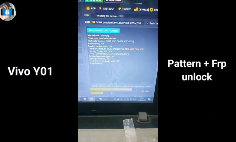 Vivo Y01 Pattern Unlock | Reset Password Pattern 1 Vivo Y01 Pattern Unlock | Reset Password Pattern 1