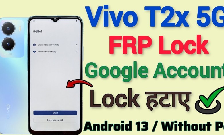 Vivo T2x 5G || FRP Bypass || Google Account Bypass || Vivo T2x 5G || FRP Bypass || Google Account Bypass ||