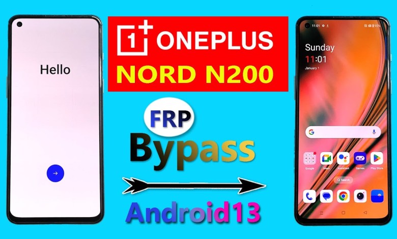 ONEPLUS NORD N200 5G FRP BYPASS ANDROID 13 ONEPLUS ONEPLUS NORD N200 5G FRP BYPASS ANDROID 13 ONEPLUS