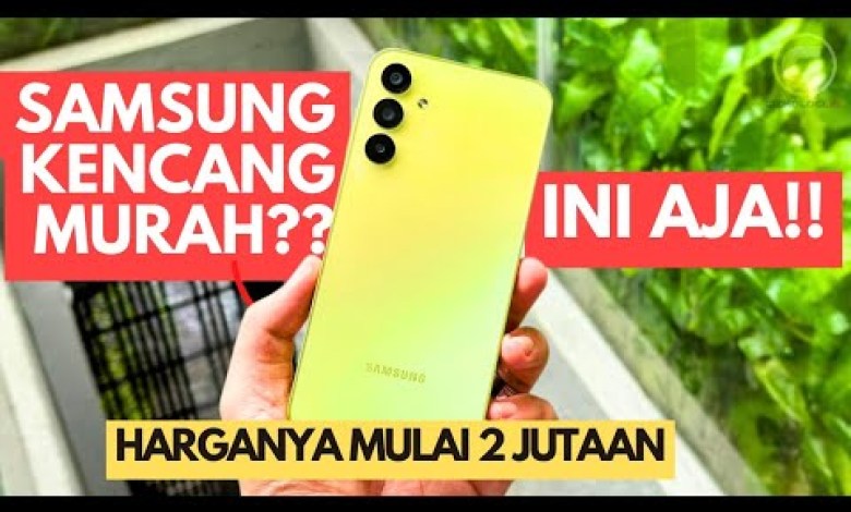 THE SPECS ARE CRAZY, SAMSUNG DOESN’T WANT TO LOSE TO THE SAMSUNG A15 THE SPECS ARE CRAZY, SAMSUNG DOESN’T WANT TO LOSE TO THE SAMSUNG A15