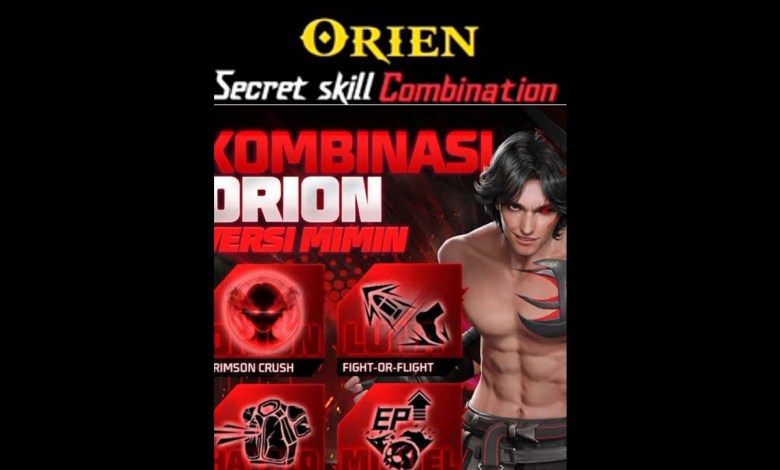 ORIEN skill best combination freefire samsung para ORIEN skill best combination freefire samsung para