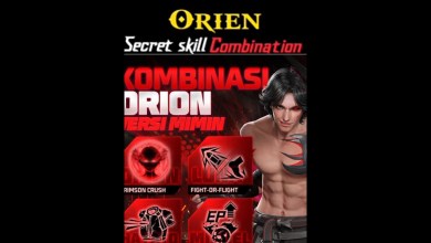 ORIEN skill best combination freefire samsung para ORIEN skill best combination freefire samsung para