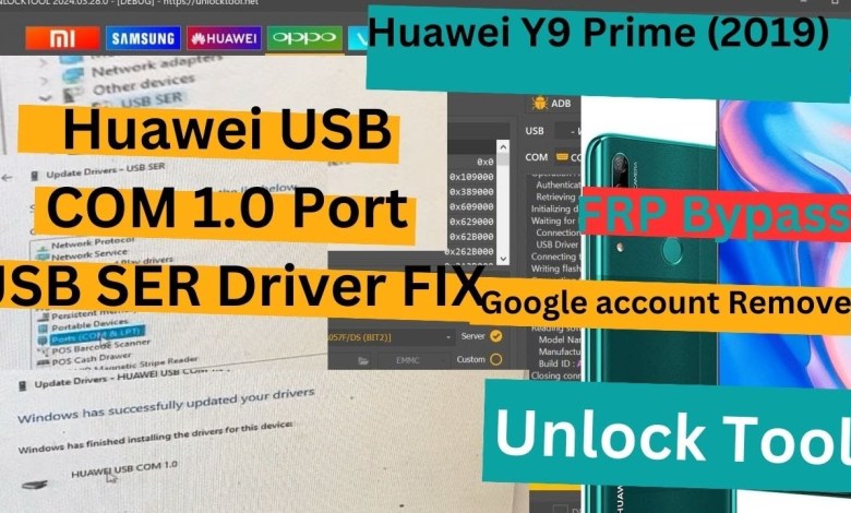 How To Install Huawei USB COM 1.0 Port I USB SER Driver How To Install Huawei USB COM 1.0 Port I USB SER Driver