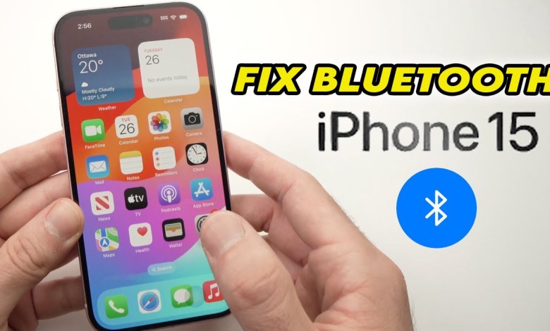 iPhone 15/ Pro / Plus: How to Fix Bluetooth Not iPhone 15/ Pro / Plus: How to Fix Bluetooth Not
