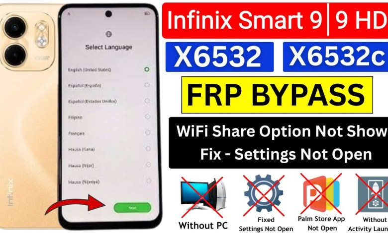 Unlocking Secrets: How to Bypass Google FRP on Infinix Smart 9 & 9 HD with Android 14! Unlocking Secrets: How to Bypass Google FRP on Infinix Smart 9 & 9 HD with Android 14!