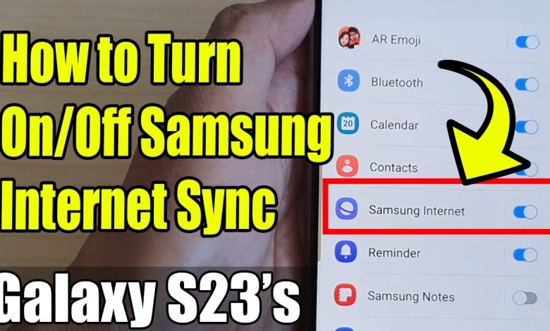 Galaxy S23’s: How to Turn On/Off Samsung Internet Galaxy S23’s: How to Turn On/Off Samsung Internet