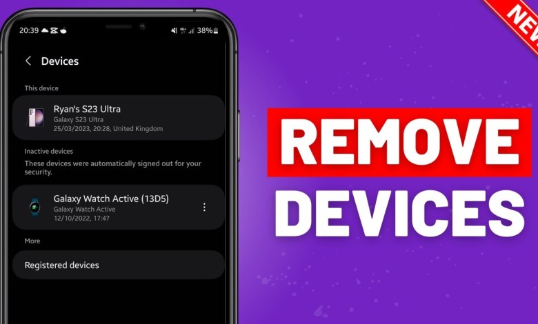 How To Remove Devices From Samsung Account (EASY) How To Remove Devices From Samsung Account (EASY)