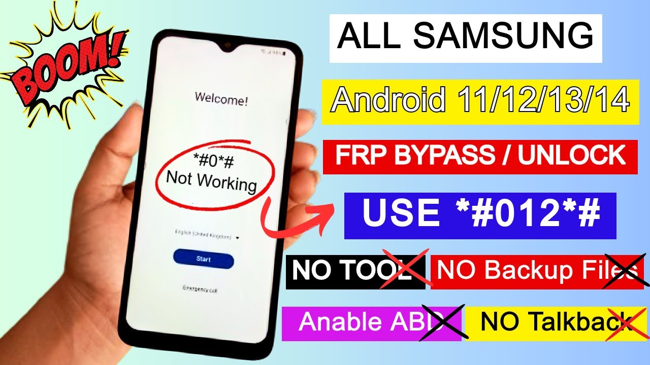 FREE :- No *#0*# Samsung Frp Bypass Android FREE :- No *#0*# Samsung Frp Bypass Android