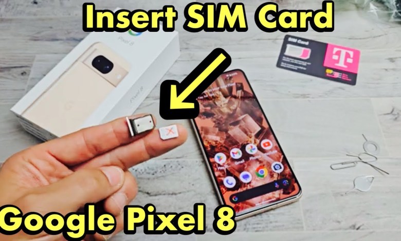 Pixel 8: How to Insert SIM Card & Check Mobile Settings Pixel 8: How to Insert SIM Card & Check Mobile Settings