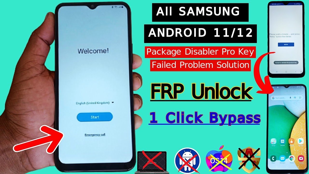 Samsung Android 11/12 FRP Bypass | A03,A02,A12,A10,A30 Samsung Android 11/12 FRP Bypass | A03,A02,A12,A10,A30