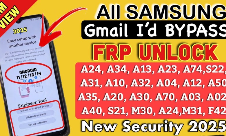 Unlocking Secrets: Samsung FRP Bypass 2025 – Your Guide to Samsung FRP Bypass on Android! Unlocking Secrets: Samsung FRP Bypass 2025 – Your Guide to Samsung FRP Bypass on Android!
