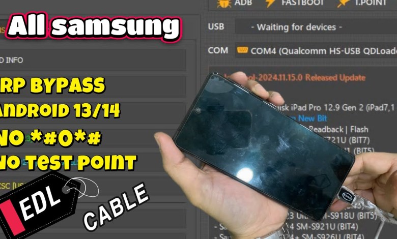 Unlock All Samsung Devices in 2024 with Frp Bypass: Is It Really Possible Without ADB or #0# Edl Mode? Unlock All Samsung Devices in 2024 with Frp Bypass: Is It Really Possible Without ADB or #0# Edl Mode?