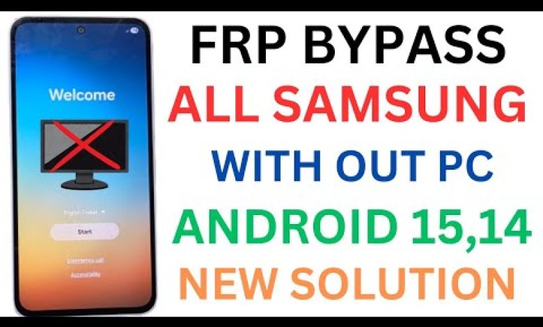 Unlocking Secrets: Bypass Samsung FRP on Android 14 & 15 Without PC! Unlocking Secrets: Bypass Samsung FRP on Android 14 & 15 Without PC!