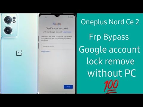oneplus Nord Ce 2 Frp Bypass without PC new trick // oneplus Nord Ce 2 Frp Bypass without PC new trick //