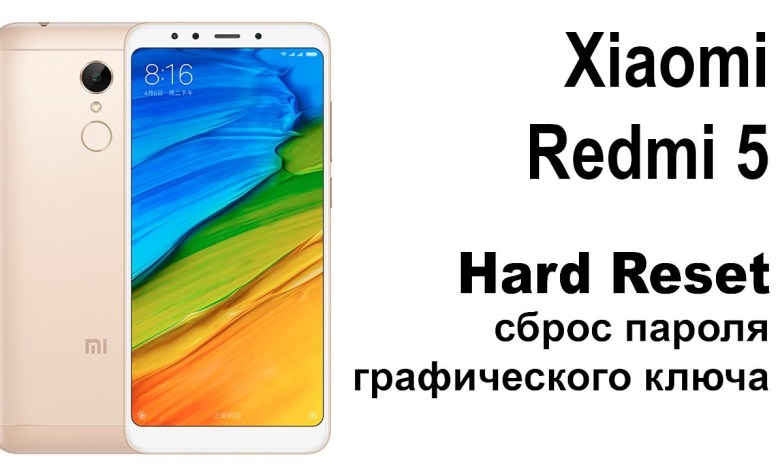 Xiaomi Redmi 5. Reset pattern or password. Xiaomi Redmi 5. Reset pattern or password.