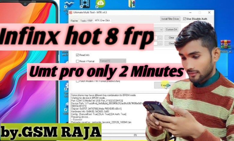infinix hot 8 frp bypass umt infinix hot 8 frp bypass umt