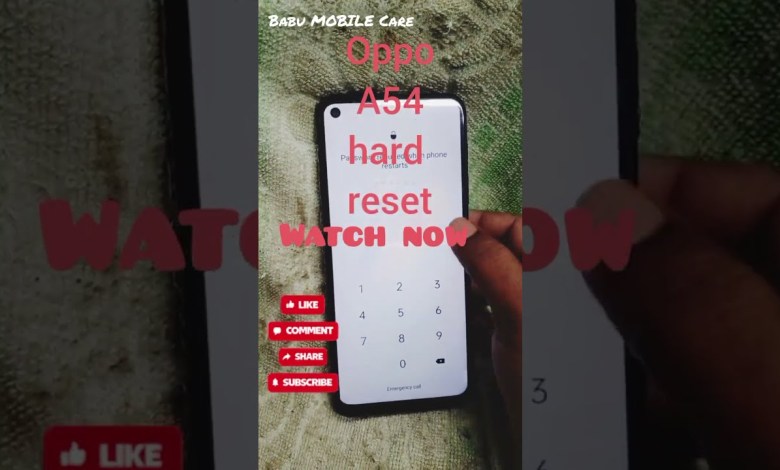 #oppo# a54 # hard reset #oppo# a54 # hard reset