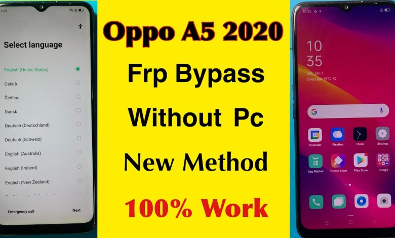 Oppo A5 2020 Frp Bypass | Without Pc | Oppo A 2020 Oppo A5 2020 Frp Bypass | Without Pc | Oppo A 2020